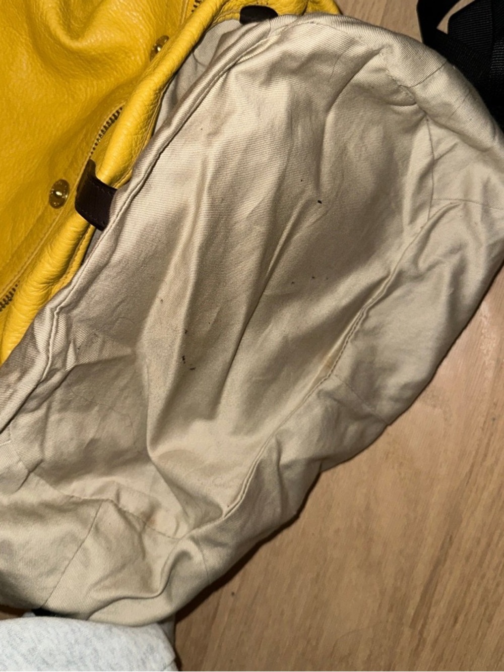 Vintage Mulberry Mitzy Messenger Yellow Shoulder Bag - Picture 10 of 10